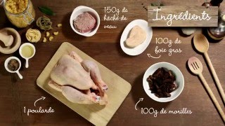 Cora Rocourt  Recette Poularde Farcie [upl. by Aroved973]