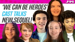 ‘We Can Be Heroes’ Cast Talk Upcoming Sequel To Netflix Film amp More [upl. by Ultima]