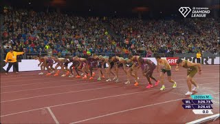 Mens 1500m 2024 Zurich Diamond League [upl. by Yanel]