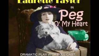 SILENT MOVIE amp BROADWAY Star Laurette Taylor in Peg O My Heart [upl. by Karolyn764]