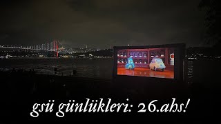 GSÜ Günlükleri  26 Açık Hava Sinemasının Kısa Bir Özeti  Boğazda Arabalar İzledik [upl. by Nameerf110]