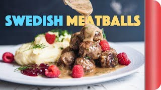 Swedish Meatballs From IKEA  Sorted Food [upl. by Grishilda668]