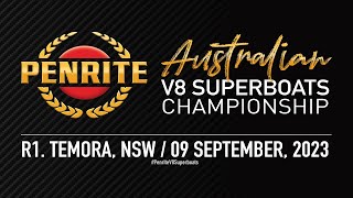 RD 1 PENRITE AUSTRALIAN V8 SUPERBOAT CHAMPIONSHIP [upl. by Einon]