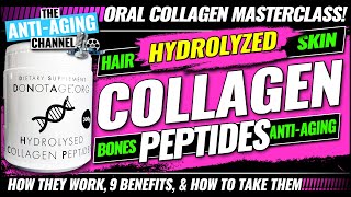 COLLAGEN PEPTIDES  The Age Reversal Skin Supplement [upl. by Anrahs]