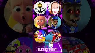 House Head Vlad and Niki Boss Baby Paw Patrol Exe Baby Shark Lightning McQueen Tiles Hop [upl. by Colley]