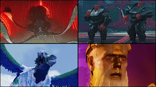 Marvels Guardians of the Galaxy  All Boss Battles [upl. by Nuahsor]