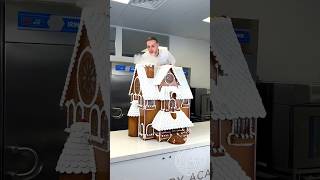 Chocolate Gingerbread House 🏠 I want to wish everyone a Merry Christmas amauryguichon chocolate [upl. by Nyleak]