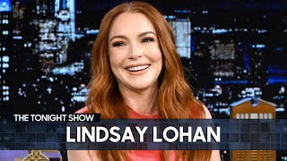 Lindsay Lohan Is Down for a Freaky Friday Sequel Extended  The Tonight Show Starring Jimmy Fallon [upl. by Enehpets]