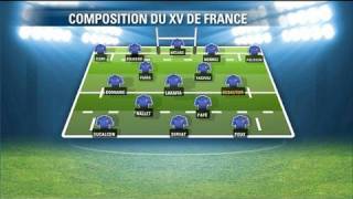 Mondial de rugby  3 changements pour le XV [upl. by Ekusuy]