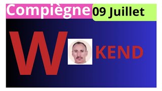 COMPIÈGNE LE 09 JUILLET 24 QUINTÉ ANALYSE PAR WEEKEND DU MARDI HANDICAP DIVISÉ [upl. by Bernete]