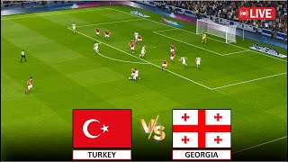 🔴LIVE TURKIYE vs GEORGIA I I Efootball Pes 2021 GAMEPLAY [upl. by Atiekan669]