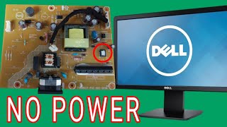 How To Repair Dell Monitor E1914Hc No Power Problem Repair [upl. by Eiznikcm543]