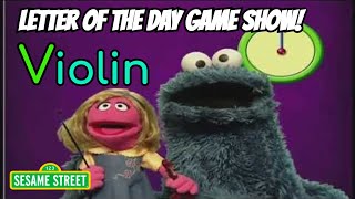 Sesame Street The Letter of the Day Game Show  Letter V [upl. by Chew289]