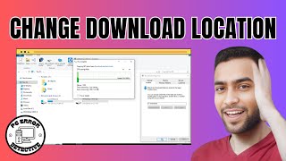 How to Change Download Location in Windows 10 [upl. by Burchett]