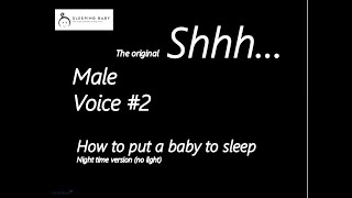 Staccato hushing amp shushing baby to sleep  the original Shhh video  60 mins [upl. by Iahs830]