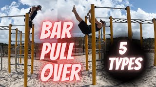 THE BAR PULLOVER 5 Techniques Easy to Advanced [upl. by Iret]