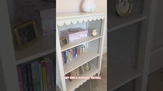 Baby Girls Nursery Reveal nurseryreveal babygirlnursery [upl. by Delcine]