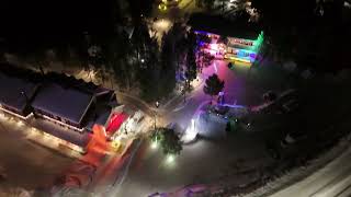 Levi Ski Resort Night And Day Drone Footage  DJI Mini 4 Pro [upl. by Dloniger977]