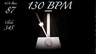 130 BPM Metronome [upl. by Eiramassenav786]