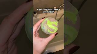 Bagienna kula Lush x Shrek 💚 TEST 💚 test kosmetyki bathbomb shorts [upl. by Ykcin947]