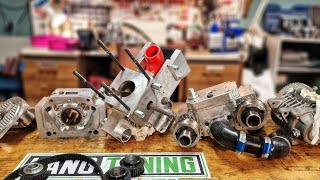 Rotary Exhaust Supercharged 50cc Externally Scavenged Two Stroke returns [upl. by Carine476]