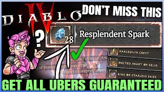 Diablo 4  Get ALL Uber Uniques 100 No RNG Easy  Season 4 Uber Unique Fast Farm Guide amp More [upl. by Lever]