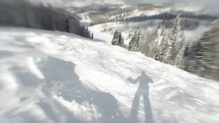 Whiteout at Steamboat Springs CO [upl. by Amehsyt827]