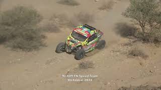 Nr409 FN Speed Team Sebastian Guayasamin Fernando Matias Acosta We4dakar 2024 [upl. by Etnoled126]