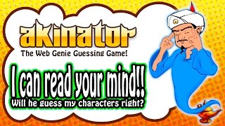 Lets Play Akinator 아키네이터  The Web Genie Guessing Game I WILL READ YOUR MIND [upl. by Lachman]