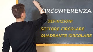 Circonferenza  PARTE 1 [upl. by Marje]