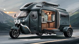 quot2025 Tricycle RV Camper The Ultimate EcoFriendly Adventure CompanionquotTricycleCamper [upl. by Airbma]