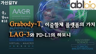 AACR21 포스터 인터뷰 시리즈 3 에이비엘바이오 GrabodyTABL111 ABL503와 PDL1 x LAG3ABL501 [upl. by Sollars]