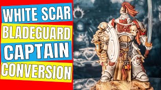 White Scars SPACE MARINE Blade Guard Captain conversion  Warhammer 40k Kitbash [upl. by Micki]