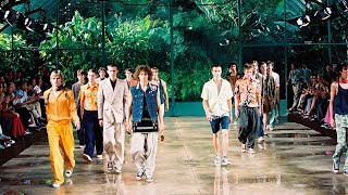 DRIES VAN NOTEN 037 Men’s SpringSummer 2002 Fashion show [upl. by Ielhsa]