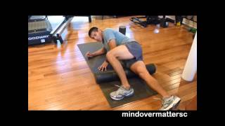 Foam Roller IT Band Syndrome 7  Iliotibial Band Syndrome Cure [upl. by Oruntha]