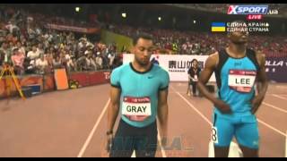 Justin Gatlin  100m  IAAF World Challenge Beijing 2014 [upl. by Haiel]