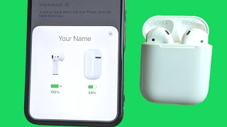 Easy Way To Reset Airpods amp Change The Name 2021 [upl. by Pickford]