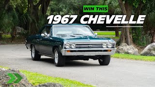 WIN THIS  1967 CHEVELLE  GET IN TODAY [upl. by Ydolem]