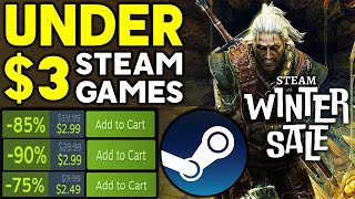 STEAM WINTER SALE 2023  12 GREAT GAME DEALS UNDER 3 [upl. by Enelear925]