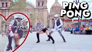 KPOP IN PUBLIC ONE TAKE HyunAampDAWN 현아amp던 ‘PING PONG’  DANCE COVER FROM MEXICO [upl. by Ahscrop506]