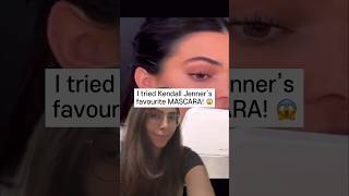 Trying KENDALL JENNERS favourite MASCARA 😱😍 [upl. by Yeltsew]