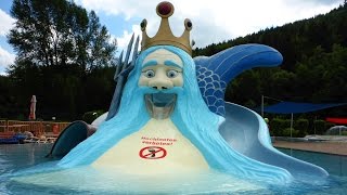 NeptunKinderrutsche  Rutschenberg  Freibad Ilmenau [upl. by Tobye]