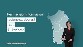 Elezioni Regionali Sardegna 2019  Come si vota [upl. by Centonze514]