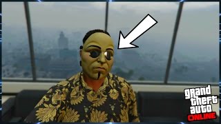 GTA Online How to wear glasses with any mask glitch [upl. by Uohk946]