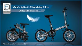 THE ONE  World´s lightest electric folding bike [upl. by Koffman365]