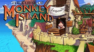 Plunder Island Lemonade Stand Monkey Island Ambience  ASMR 1 Hour [upl. by Hsiekal]