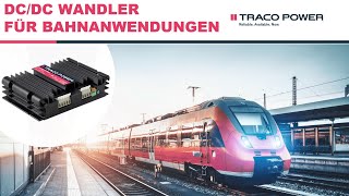 Traco Power Offtheshelf DCDCWandler vereinfachen die Herausforderungen robuster Anwendungen [upl. by Reade]