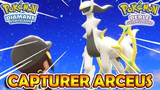 Capturer ARCEUS  Pokémon Diamant Étincelant et Perle Scintillante [upl. by Shaner336]