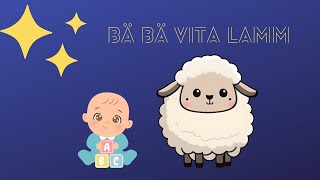 🎵 BARNSÅNGER PÅ SVENSKA 🎵  Bä Bä Vita Lamm – Godnattvisa 🌙  BarnaTV [upl. by Adnhoj47]