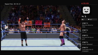 WWE 2K18 Universe Mode  Jericho vs Cena  JFWR SD LIVE  75 [upl. by Jenna]